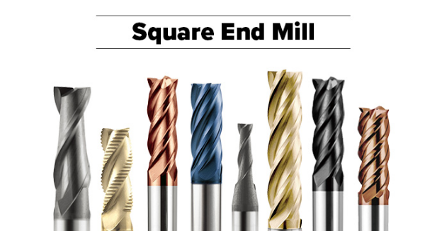 Square end mills